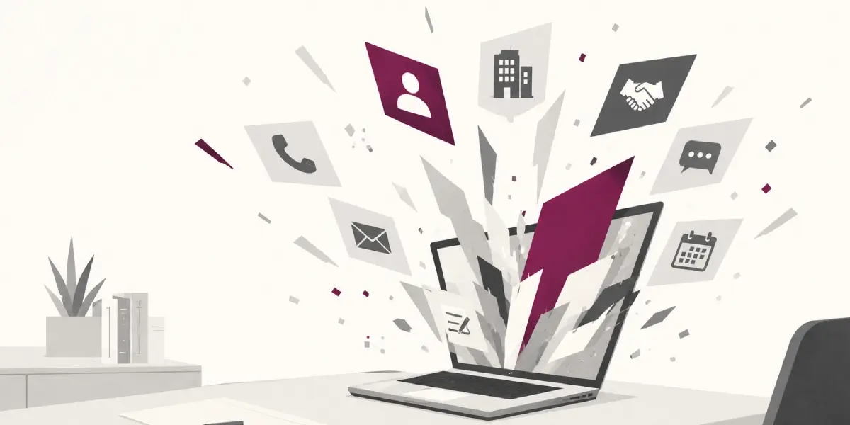 5 signs you've outgrown your CRM and computer exploding