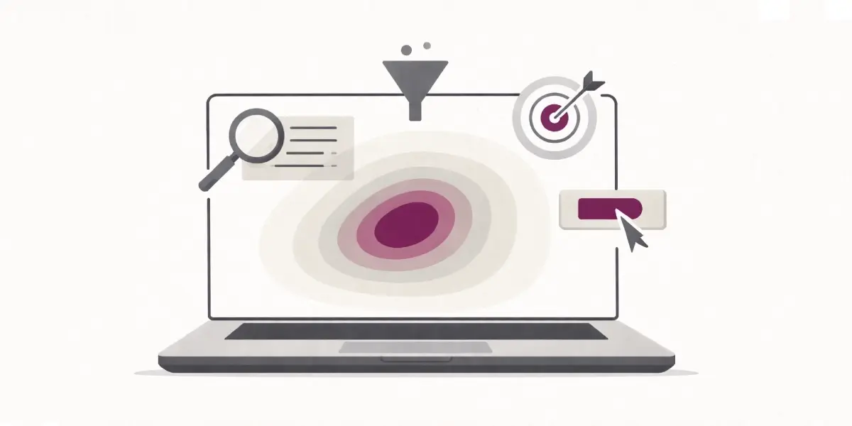 a/b testing software solutions over a laptop screen